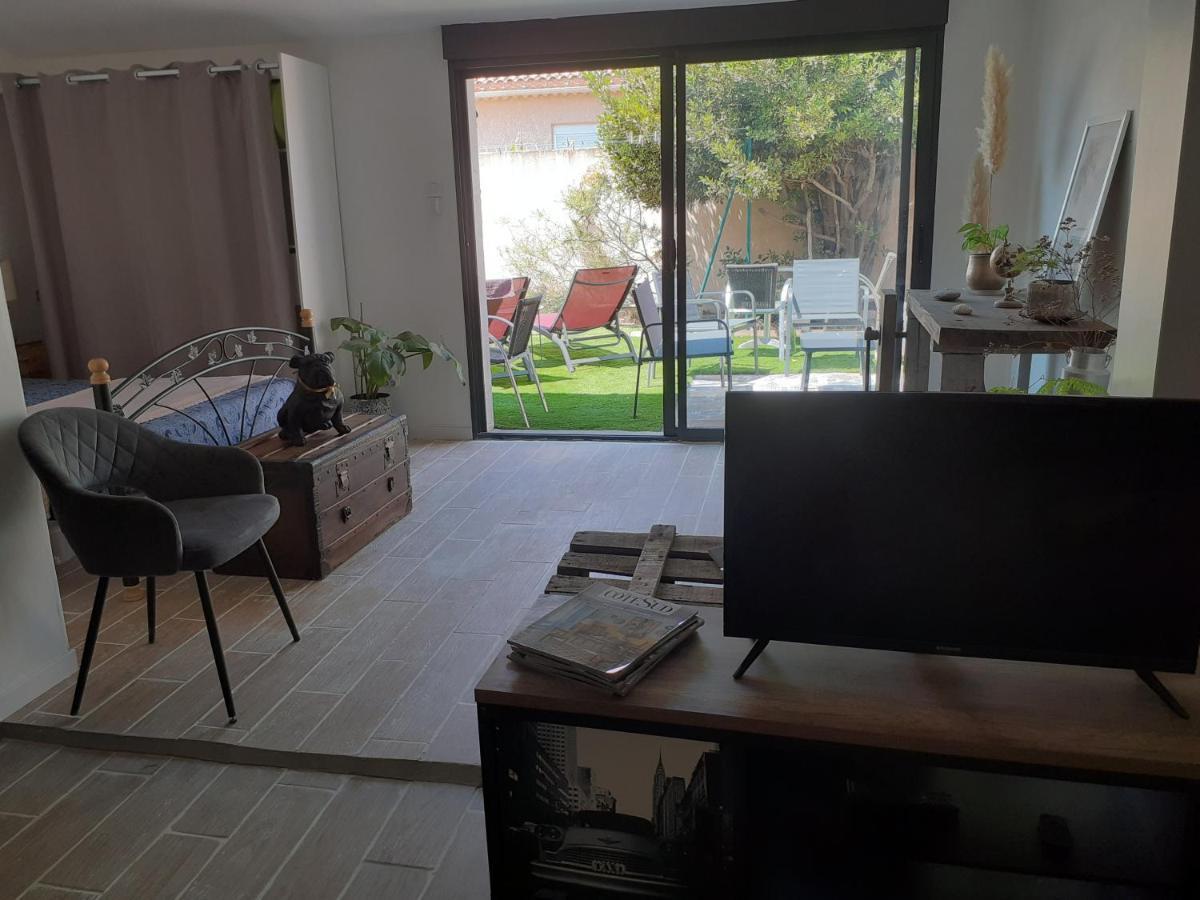 Willa Loft Avec Clim, Parking Et Jardin Proche De La Mer Sauvian Zewnętrze zdjęcie